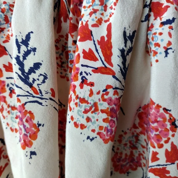 Anthropologie Pins & Needles Floral Summer Blouse - Picture 3 of 4